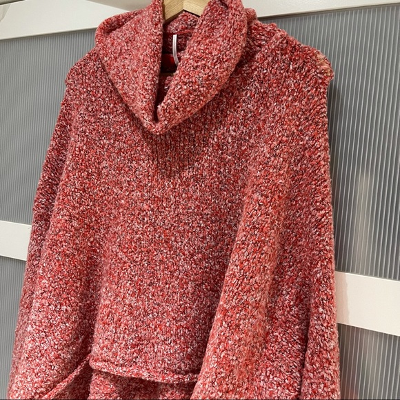 NEW Free People BFF turtleneck oversized sweater - Picture 2 of 4